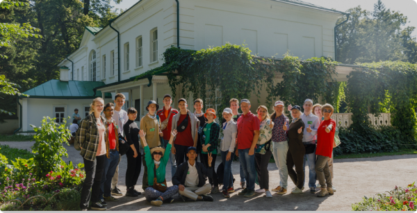 В Ясной Поляне завершился волонтерский лагерь «На родине Льва Толстого»