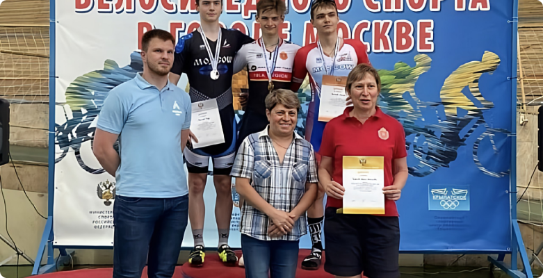 Тульские велогонщики успешно выступили на первенстве России