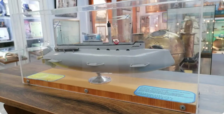 Открытие выставки в честь 115-летия подводного флота России