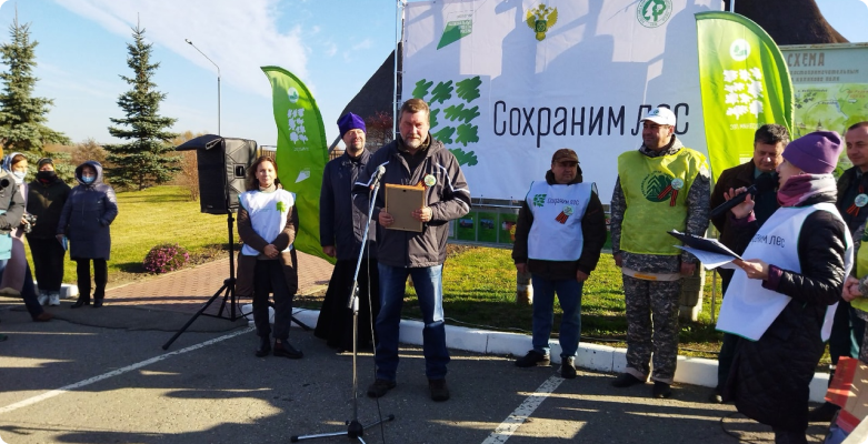 На Куликовом поле состоялась эколого-патриотическая акция  «Зеленая Дубрава»