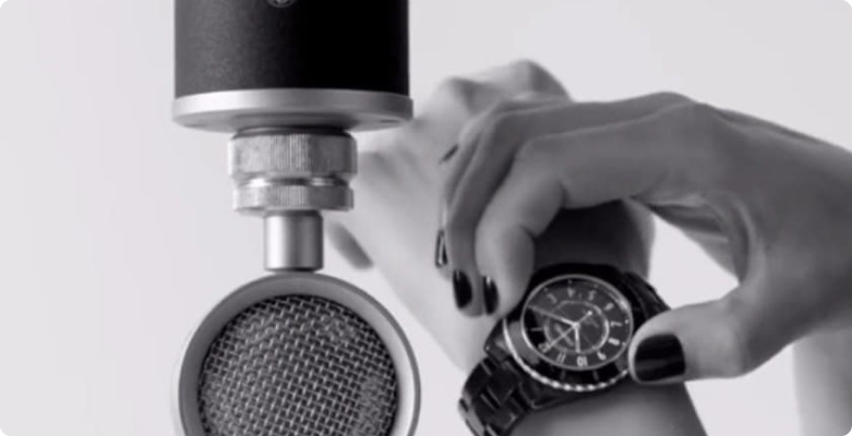 Микрофон Октава использовали для съемок в ролике Chanel 