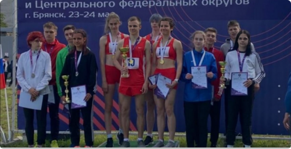 Сборная Тулы привезла 10 медалей со Спартакиады по легкой атлетике