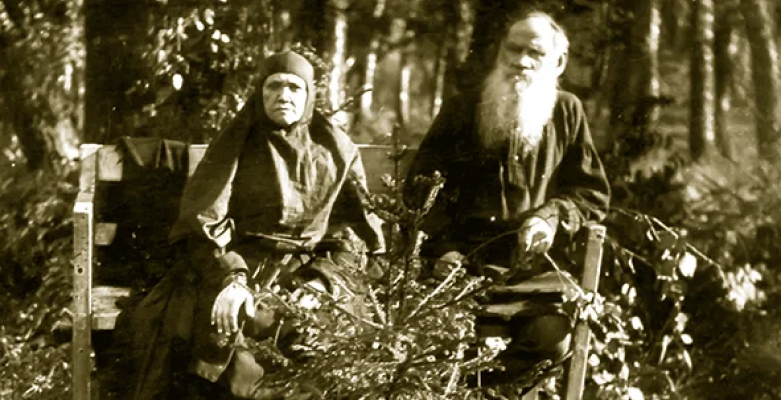 Мария и Лев Толстые